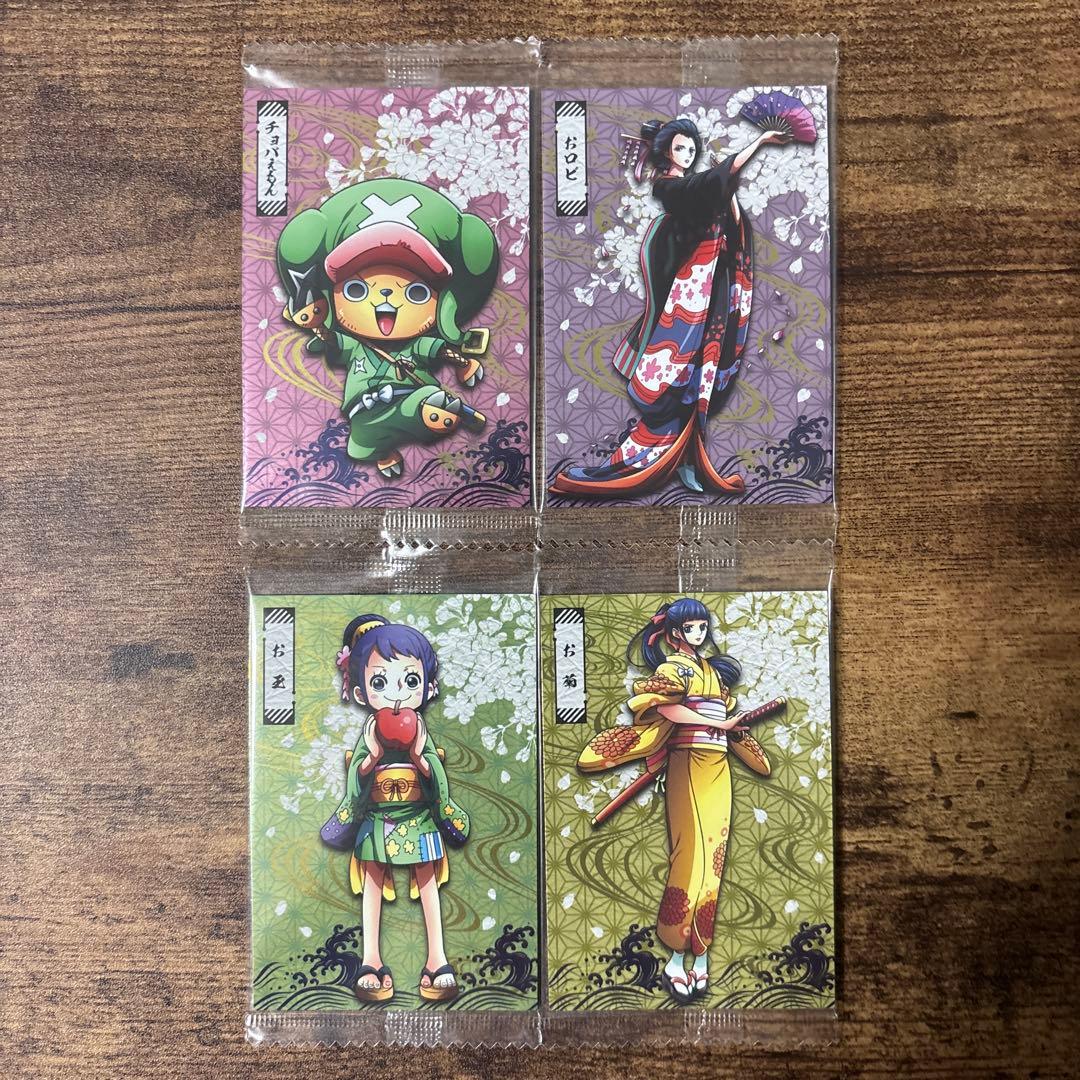 ワンピース　ウエハースカード　ワノ国　コンプリート