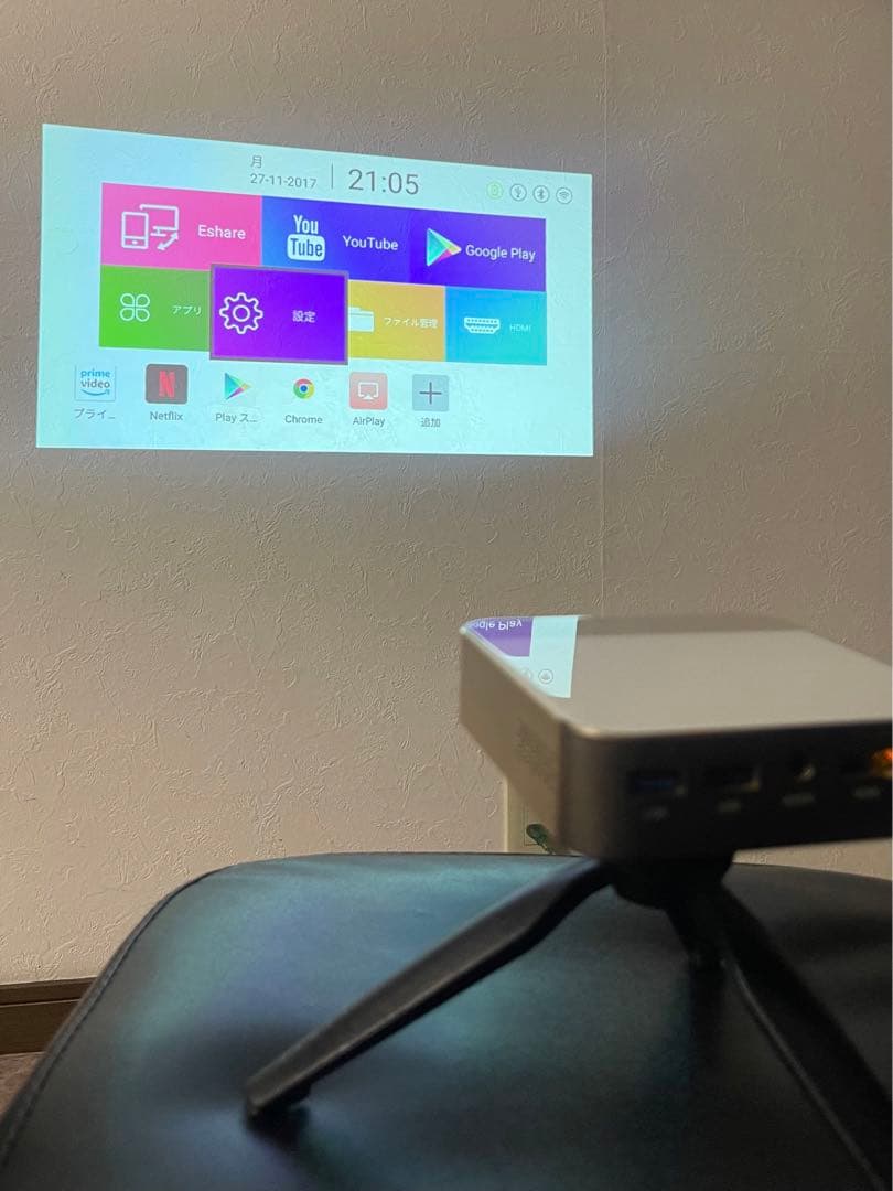 再々値下げ【美品】KABENI PRO 小型プロジェクター