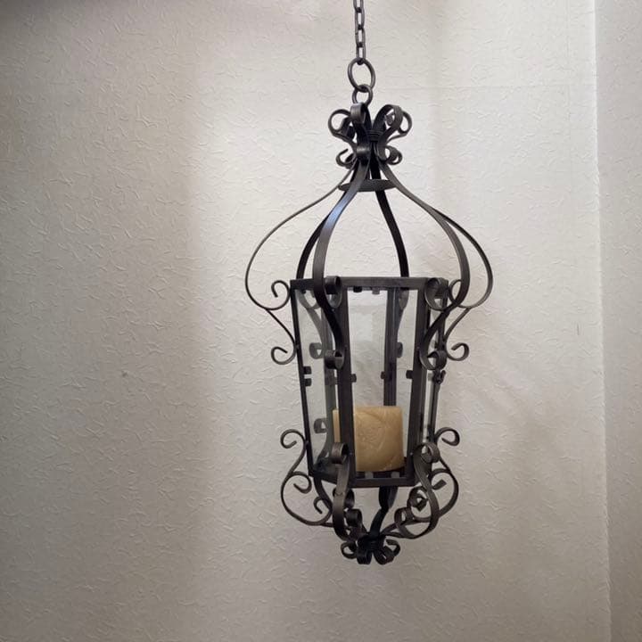 新品 アンティーク ランタン シェード