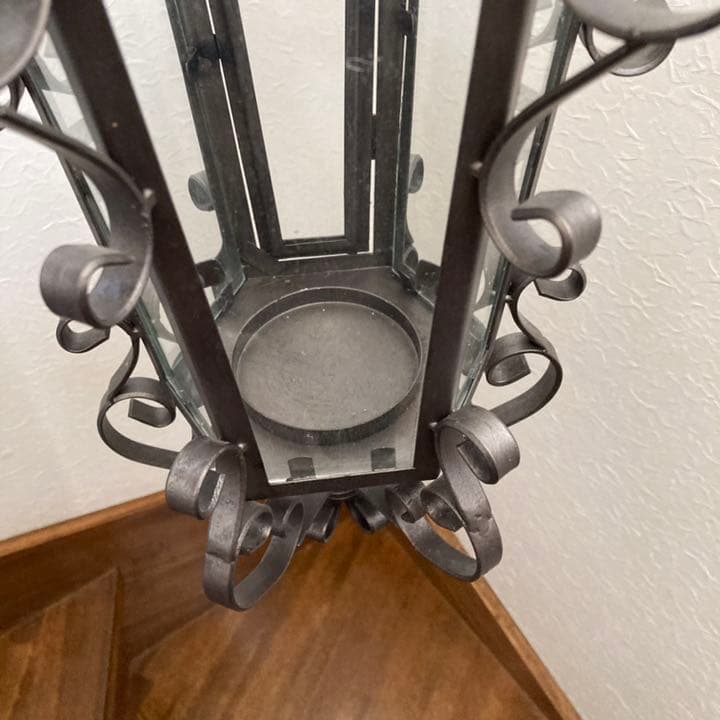 新品 アンティーク ランタン シェード