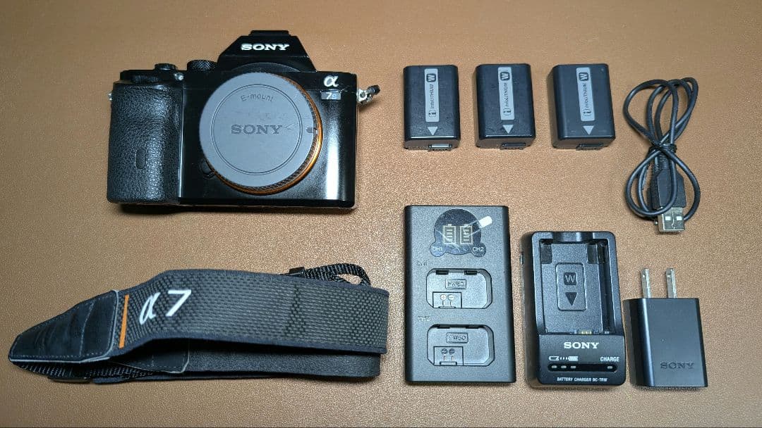 SONY α7S ILCE-7Sミラーレス一眼カメラ 本体と付属品