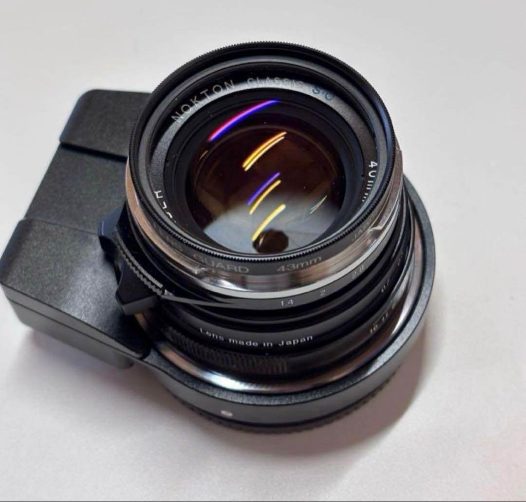 レンズ(単焦点) NOKTON classic 40mm f1.4 TECHART LM-EA7
