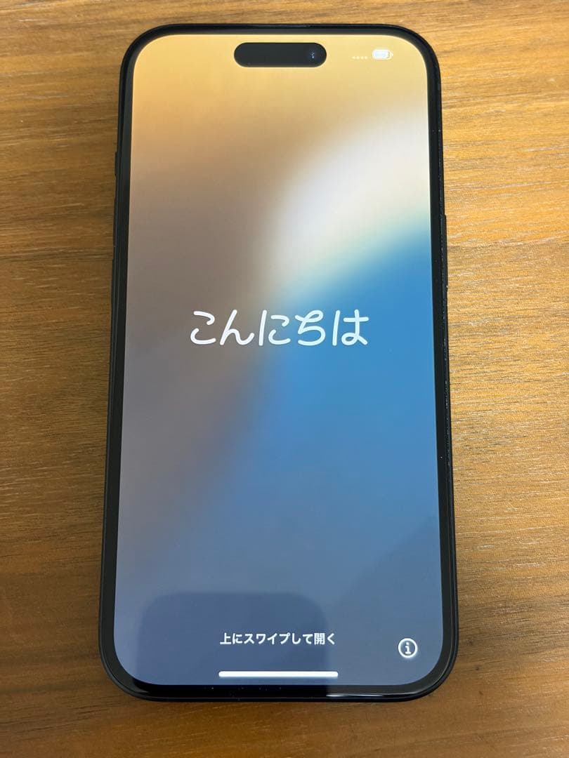 【美品】iPhone15本体　128GB