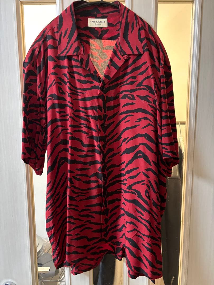 エディ期ゼブラ柄シャツ 41 2019-20AW