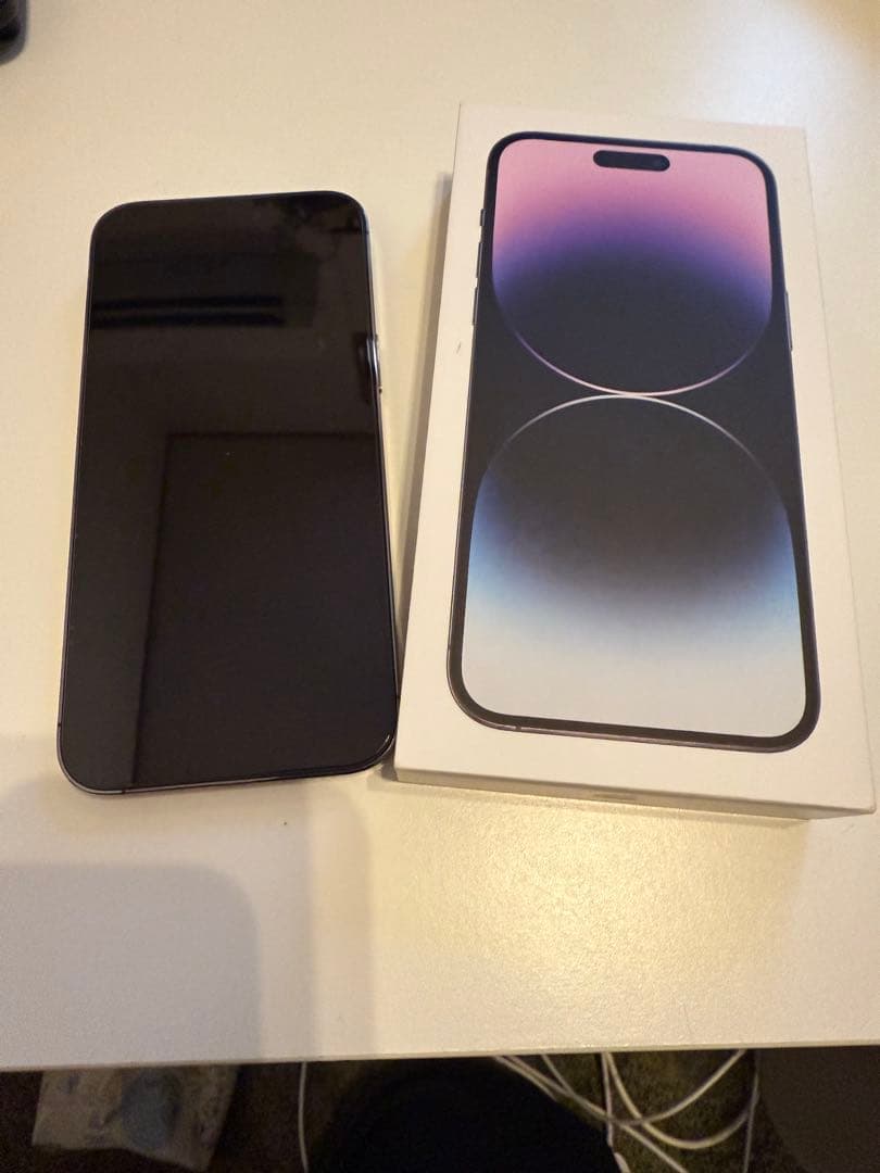 Apple iPhone 14 Pro 本体 ディープパープル SIMフリー