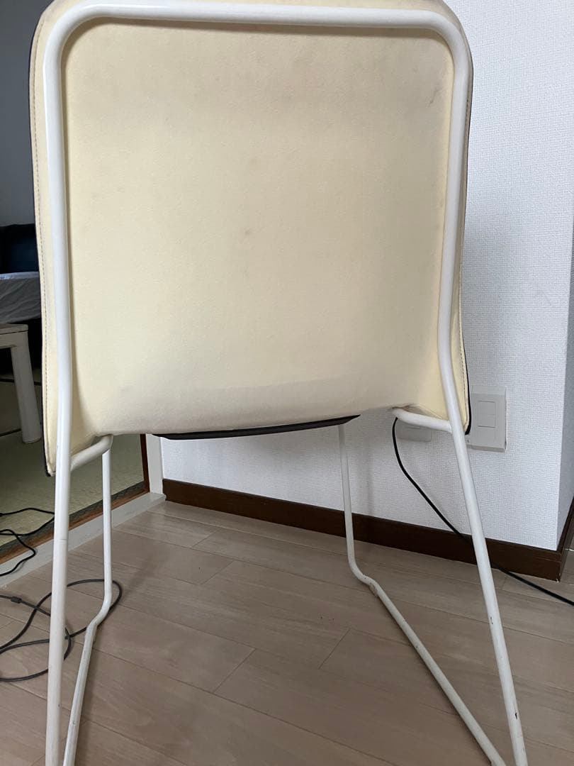 カッシーナ　黒ファブリックチェア