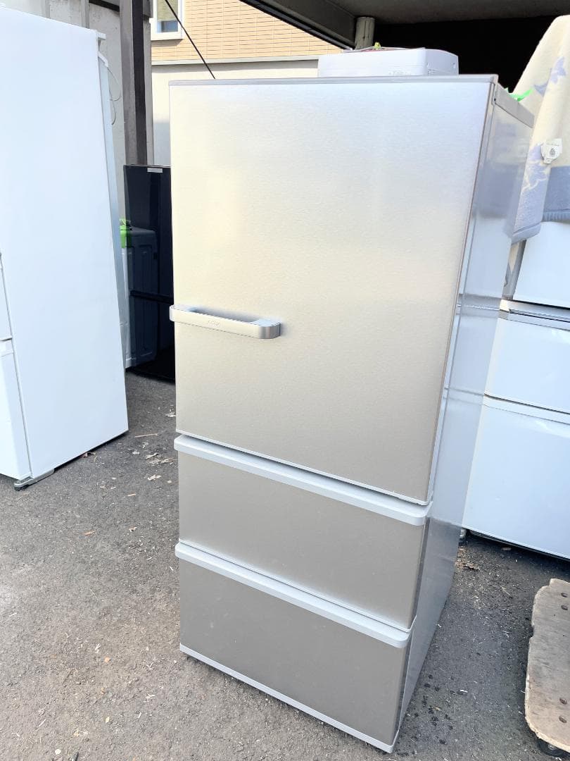 美品AQUA アクア 冷蔵庫 272L AQR-27M2 2022年製 シルバー