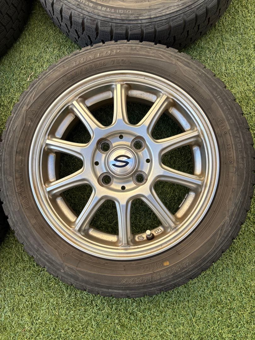 155/65r14 スタッドレスタイヤ＆ホイールセット