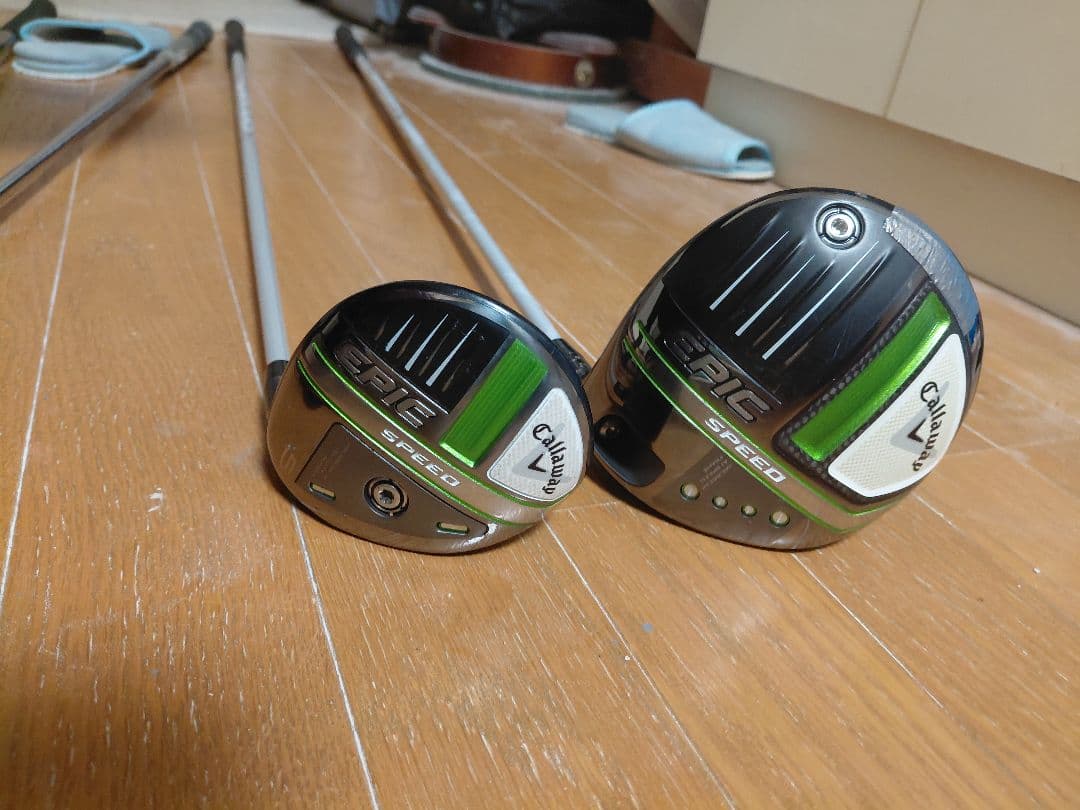 キャロウェイ 1w, 5w,ホンマ3w,テーラーメイド4u,4本セット