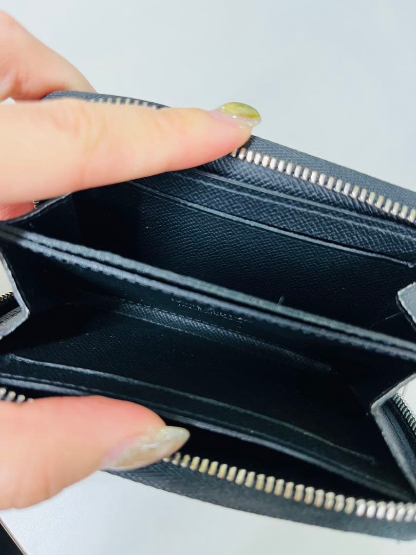 ルイヴィトン　ダミエ　ジッピー・パース