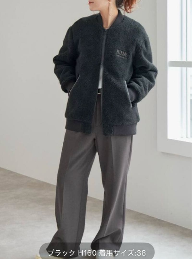 新品【スピックアンドスパン】ボアスタジャン