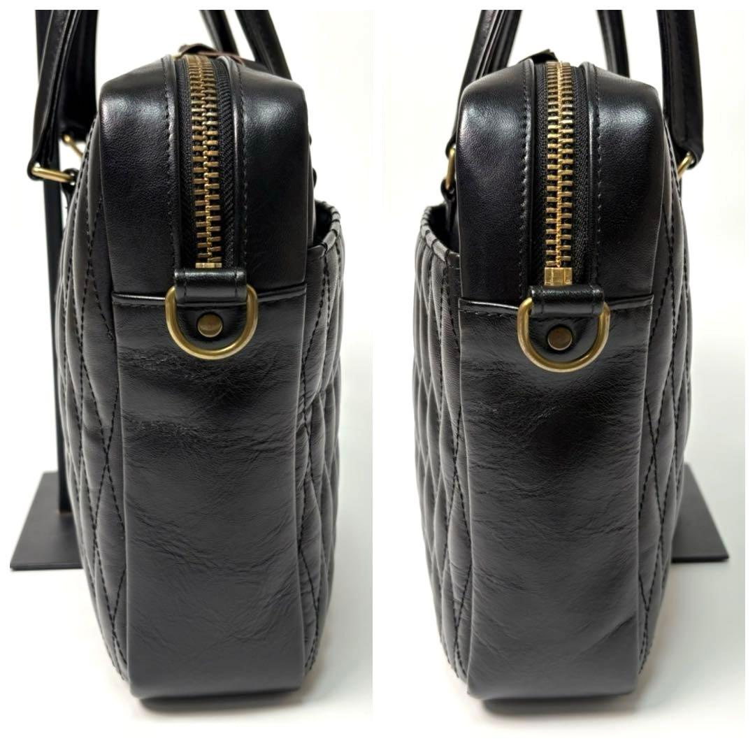 【日本製】COSTOM WORKS ZON レザー ブリーフケース 2way