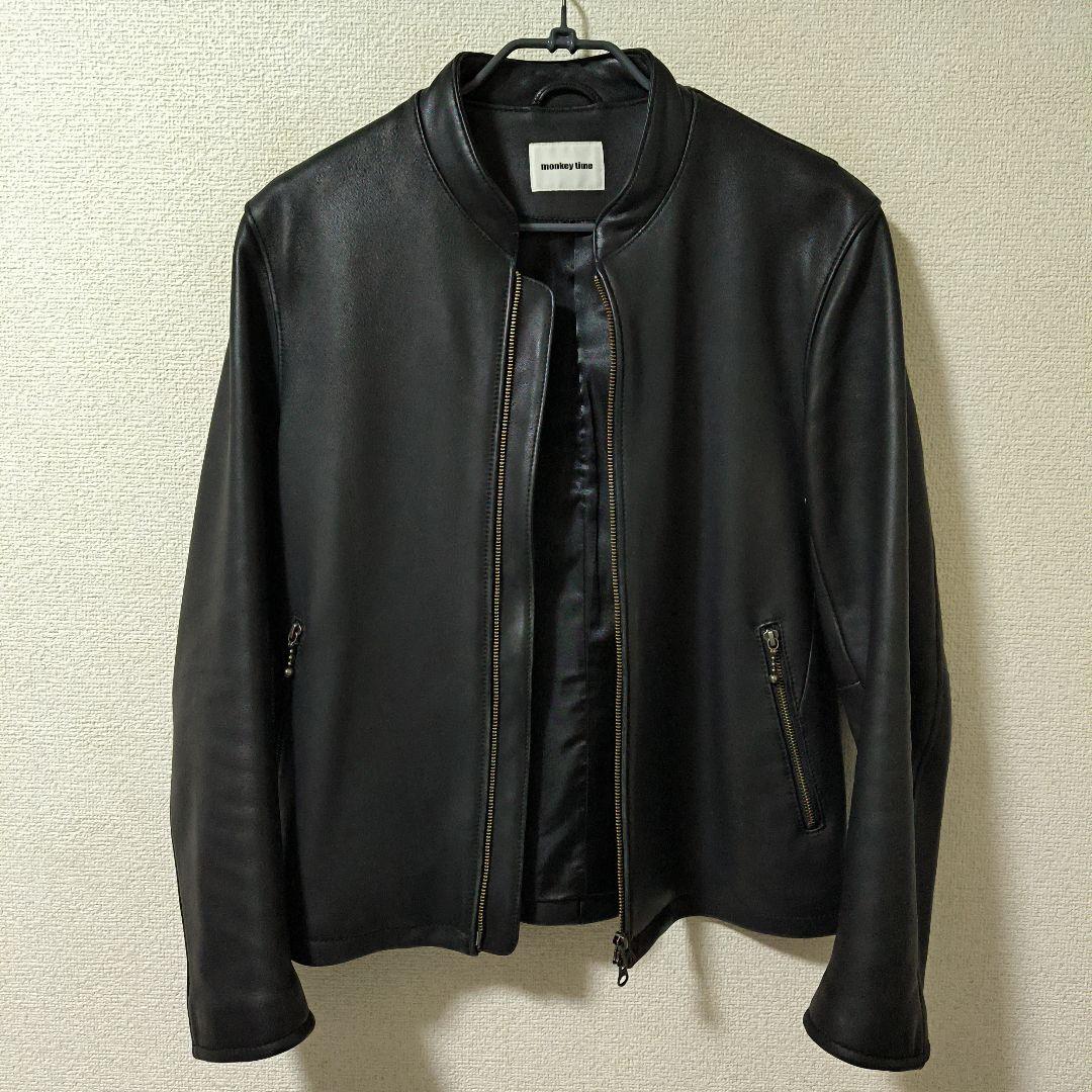 美品✨monkeytime★ラムレザー/羊革ライダース