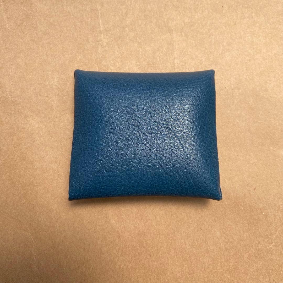 イルビゾンテ　ケース　小銭入れ　小物入れ　ブルー