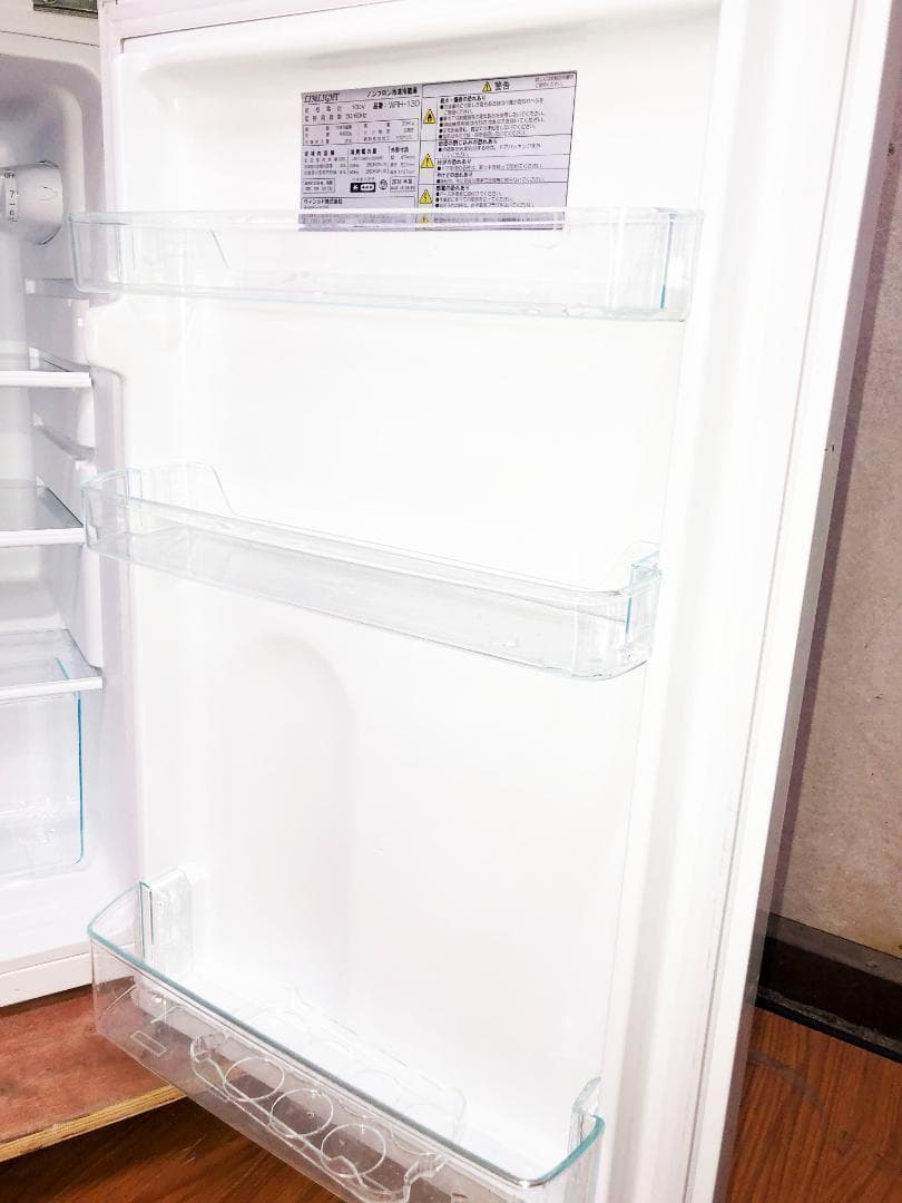 2018年製★WINCOD　2ドア冷凍冷蔵庫 118L【WRH-130】AQXG