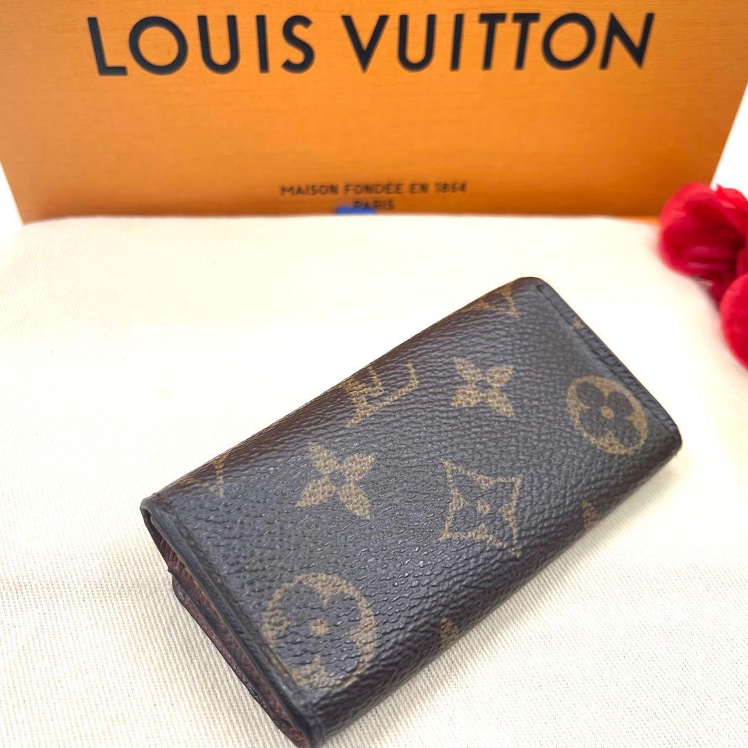 ＜超上美品＞ルイヴィトン 　モノグラム　キーケース　キーホルダー　4連 　804