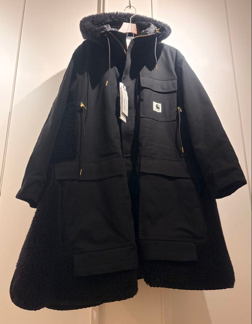 sacai Carhartt WIP シベリアン　コート　新品未使用　サカイ　3
