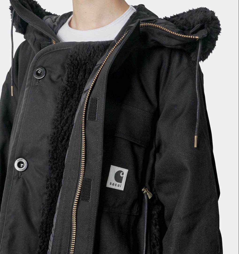 sacai Carhartt WIP シベリアン　コート　新品未使用　サカイ　3