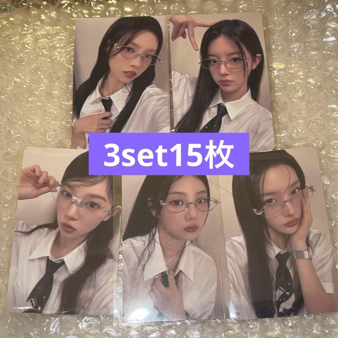ILLIT 時よ止まれ weverse 来日記念 ラキドロ　3set15枚