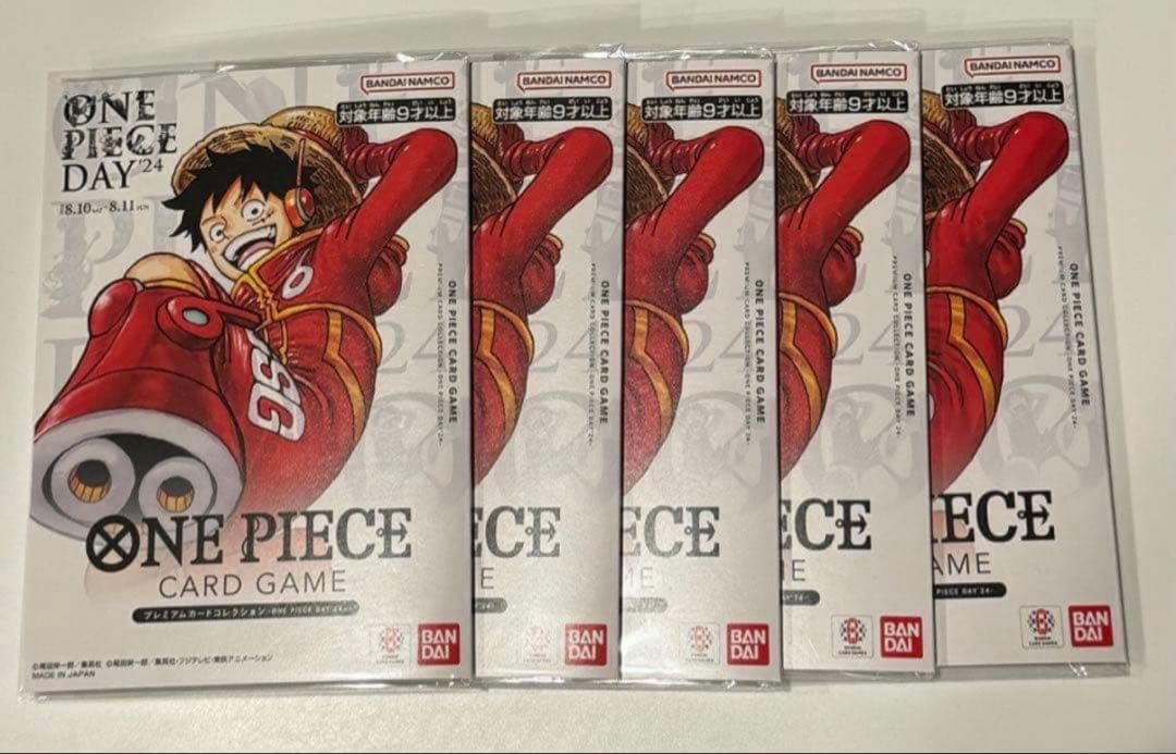 ONE PIECE CARD GAME ワンピースデイ2024 5セット