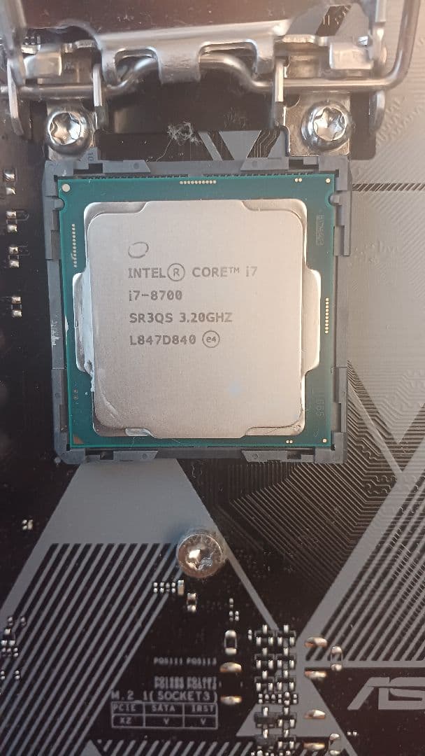 ASUS h370-a マザーボード IntelCore i7-8700 CPU