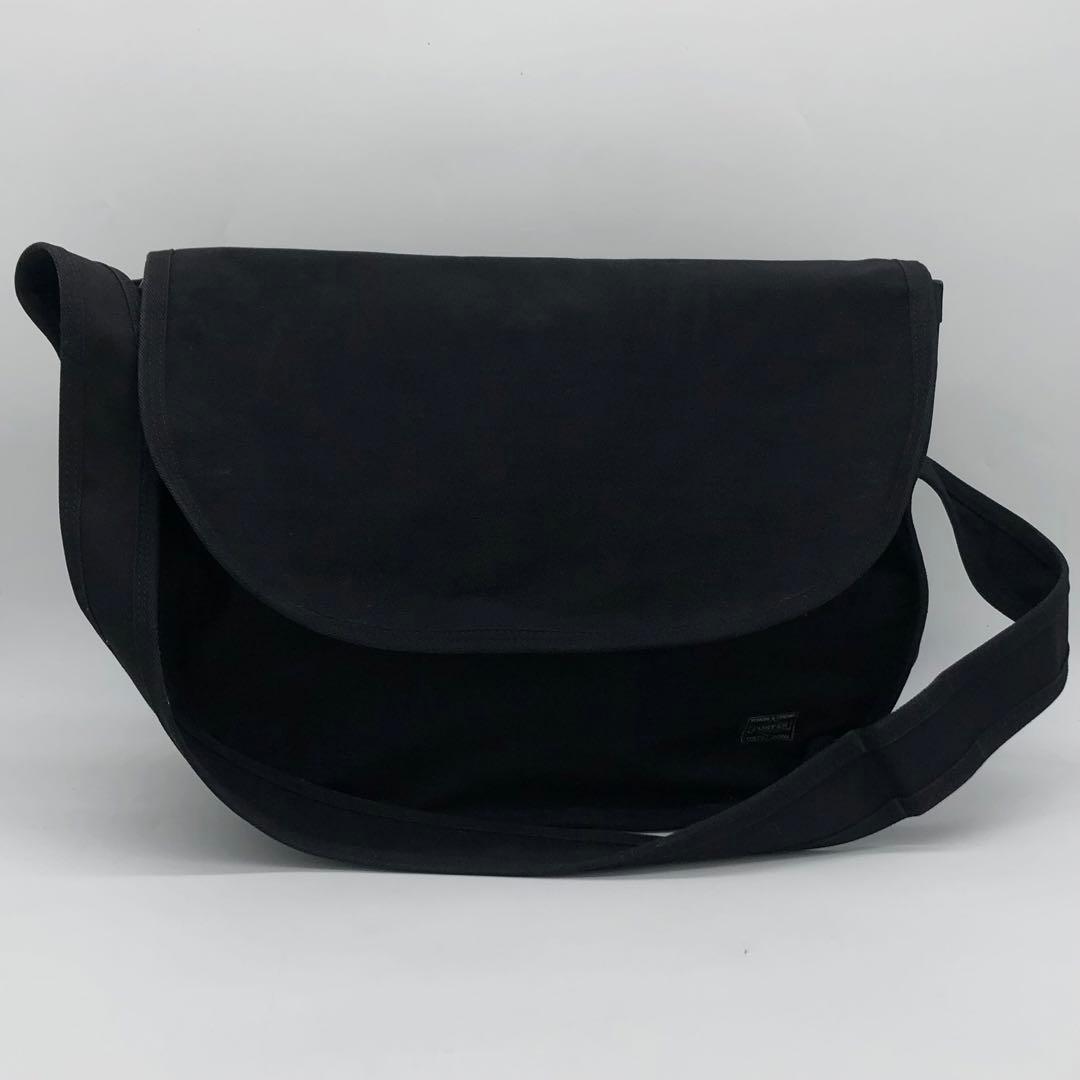 【美品✨】ポーター 吉田カバン メッセンジャーバッグ ヘルメットバッグ ブラック