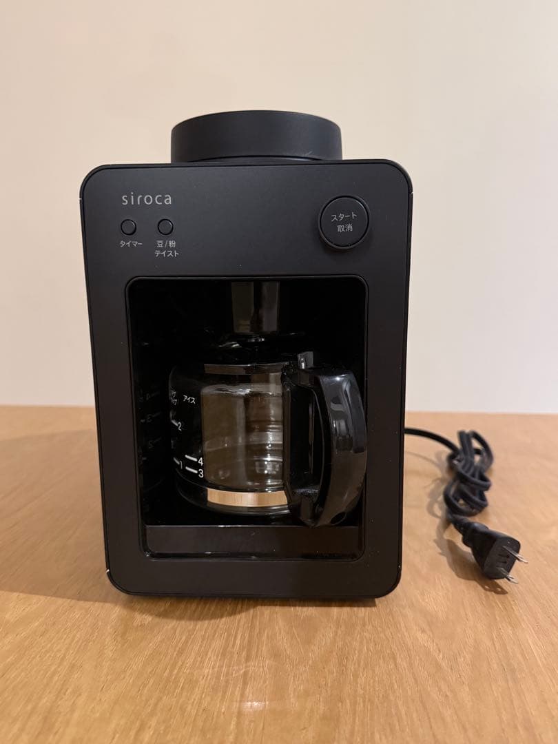 siroca シロカ コーヒーメーカー SC-A352 ブラック