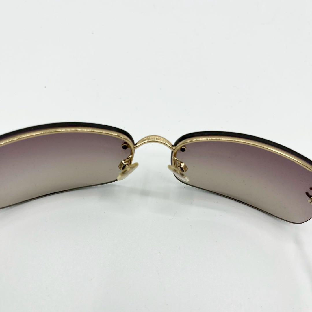 人気♡CHANEL グラデーション サングラス ココマーク ゴールド レザー