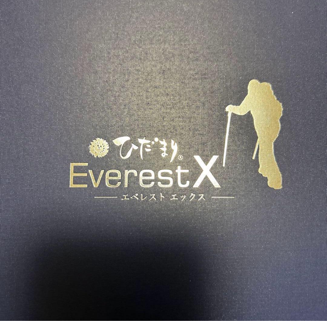 【婦人用丸首シャツ】ひだまり肌着　EVX821 エベレストX　Ꮇサイズ　ブラック
