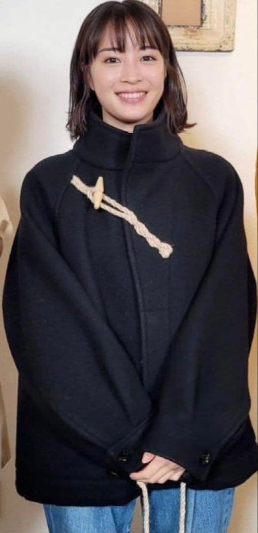 HYKE(ハイク)DENIM WIDE LEG JEANS LT.BLUE