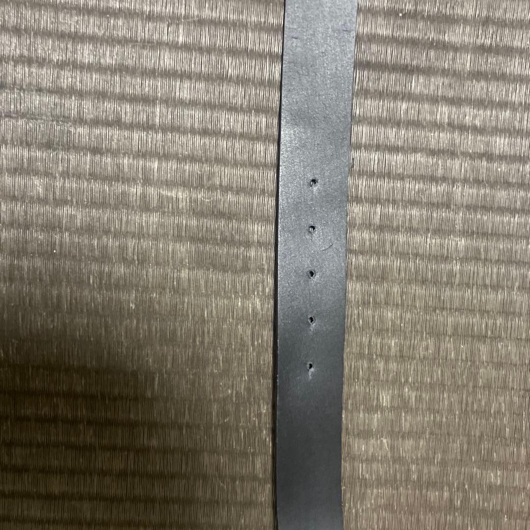 DIESEL ブラック 本革 ベルト