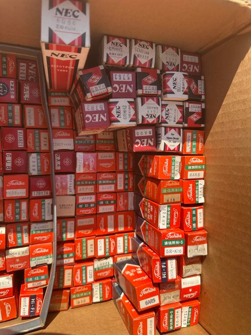 Toshiba/NEC/その他　真空管まとめ売り