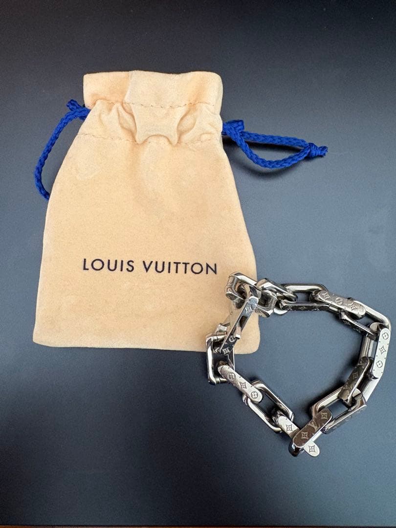 LOUIS VUITTON ブレスレット・チェーン　モノグラム　サイズM