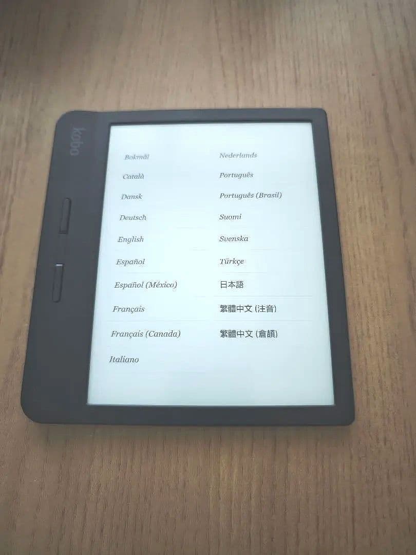 電子書籍リーダー本体 Rakuten Kobo libra h2o