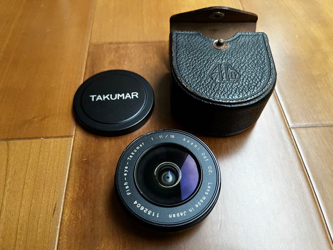 【希少品】Fish-eye-Takumar 1:11/18【極薄広角パンケーキ】