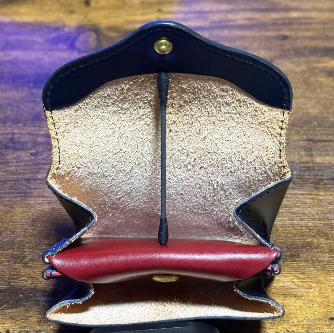 極美品　GLEN SMALL PURSE 限定バイカラー