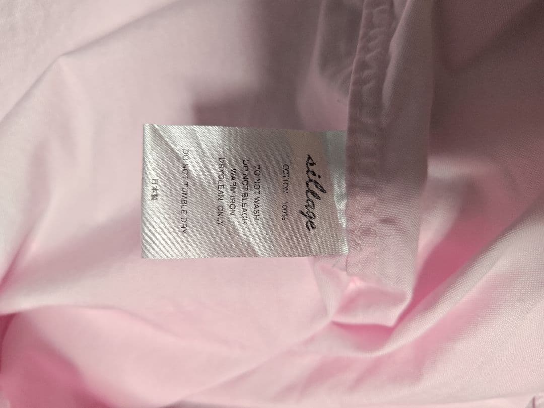 sillage 長袖シャツ ピンク