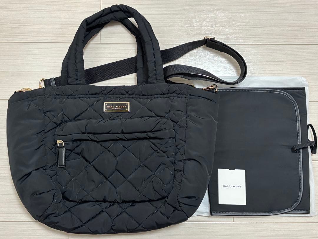 マークジェイコブス　マザーズバッグ　キルティング