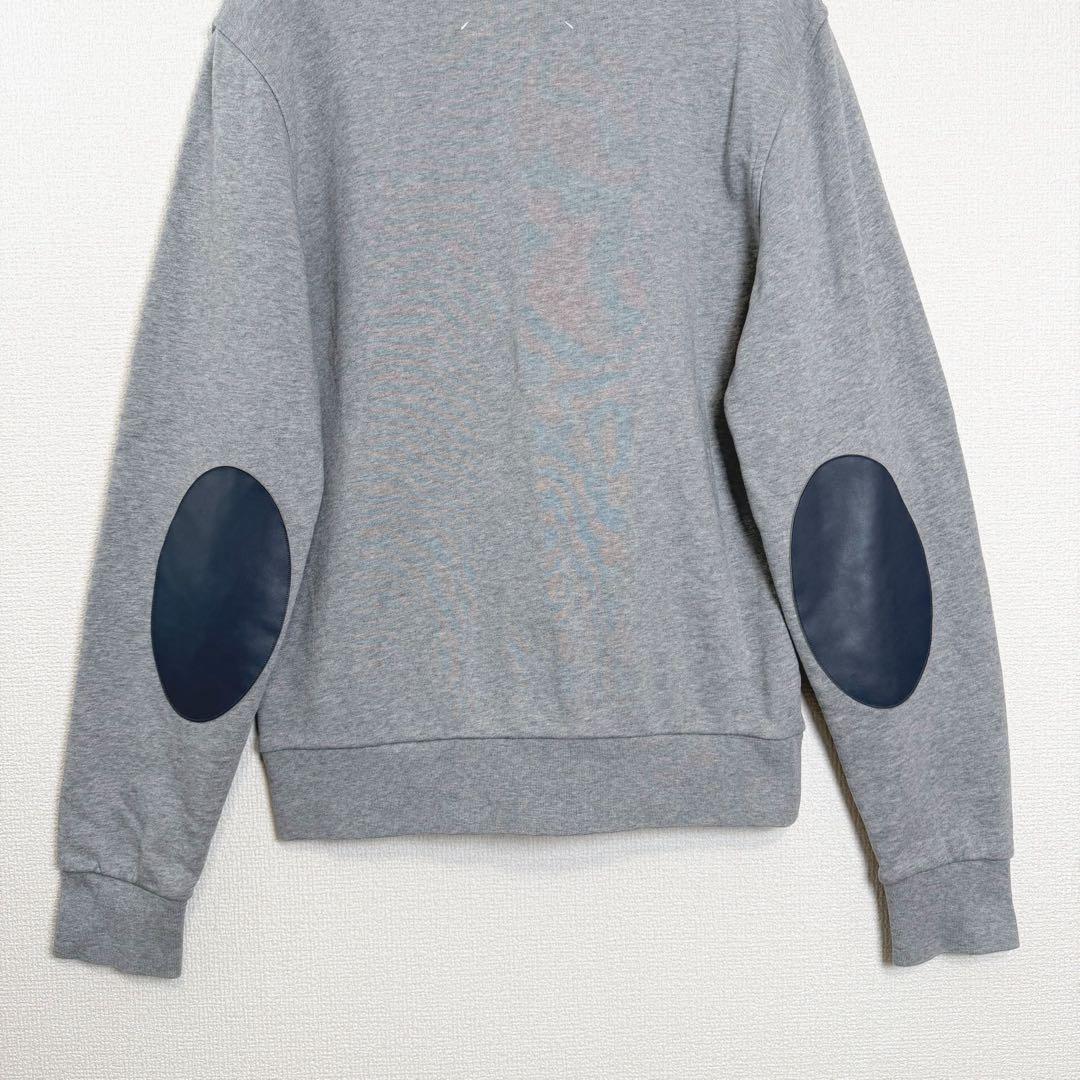 メゾンマルジェラ エルボーパッチ　トレーナー　スウェット　メンズ