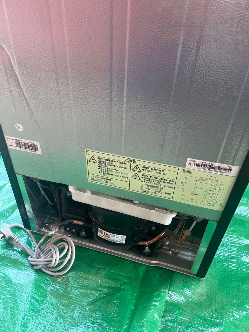 K702 NTR-106BK 106L 冷蔵庫 ブラック 2023年製