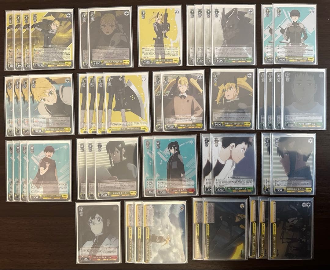 ヴァイス 怪獣8号 デッキ2つ 調整パーツおまけつき