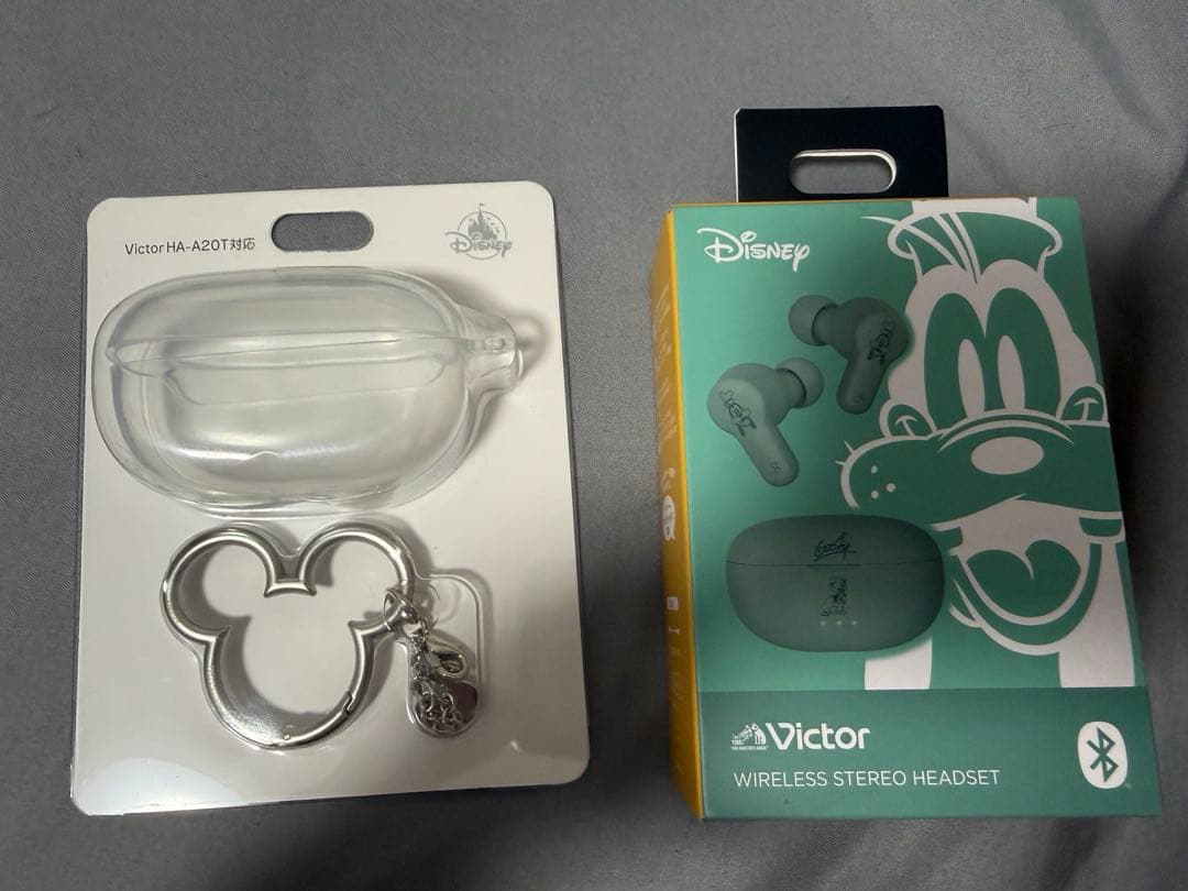 グーフィー　イヤホン　Victor　ディズニー　JVCケンウッド