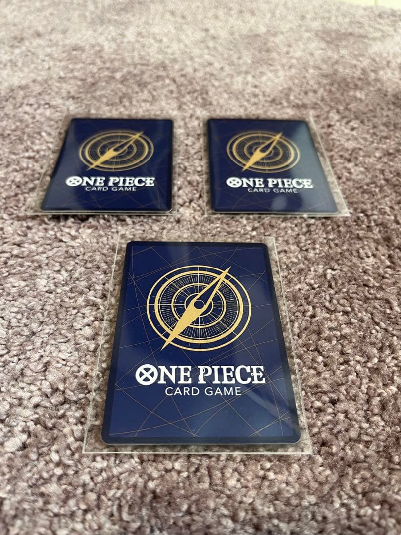 ワンピースマガジン20号 特典 プロモ カード　モンキー・D・ルフィ 3枚セット