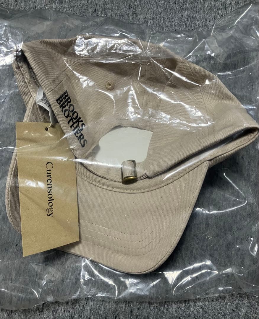 完売品！★カレンソロジー×ブルックスブラザーズCap★ベージュ