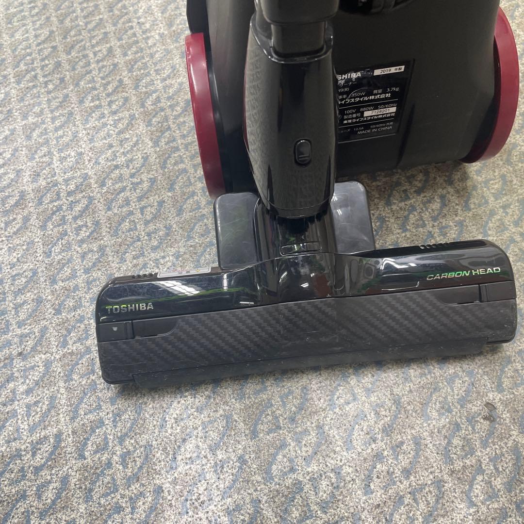 uui東芝 紙パック式 クリーナー VC-PH9 パワーブラシ