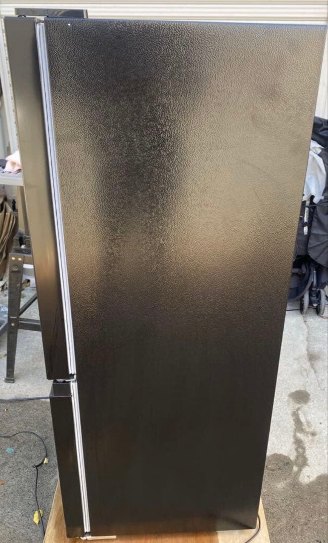 IRIS OHYAMA ノンフロン冷凍冷蔵庫 132L ブラック 2023年製