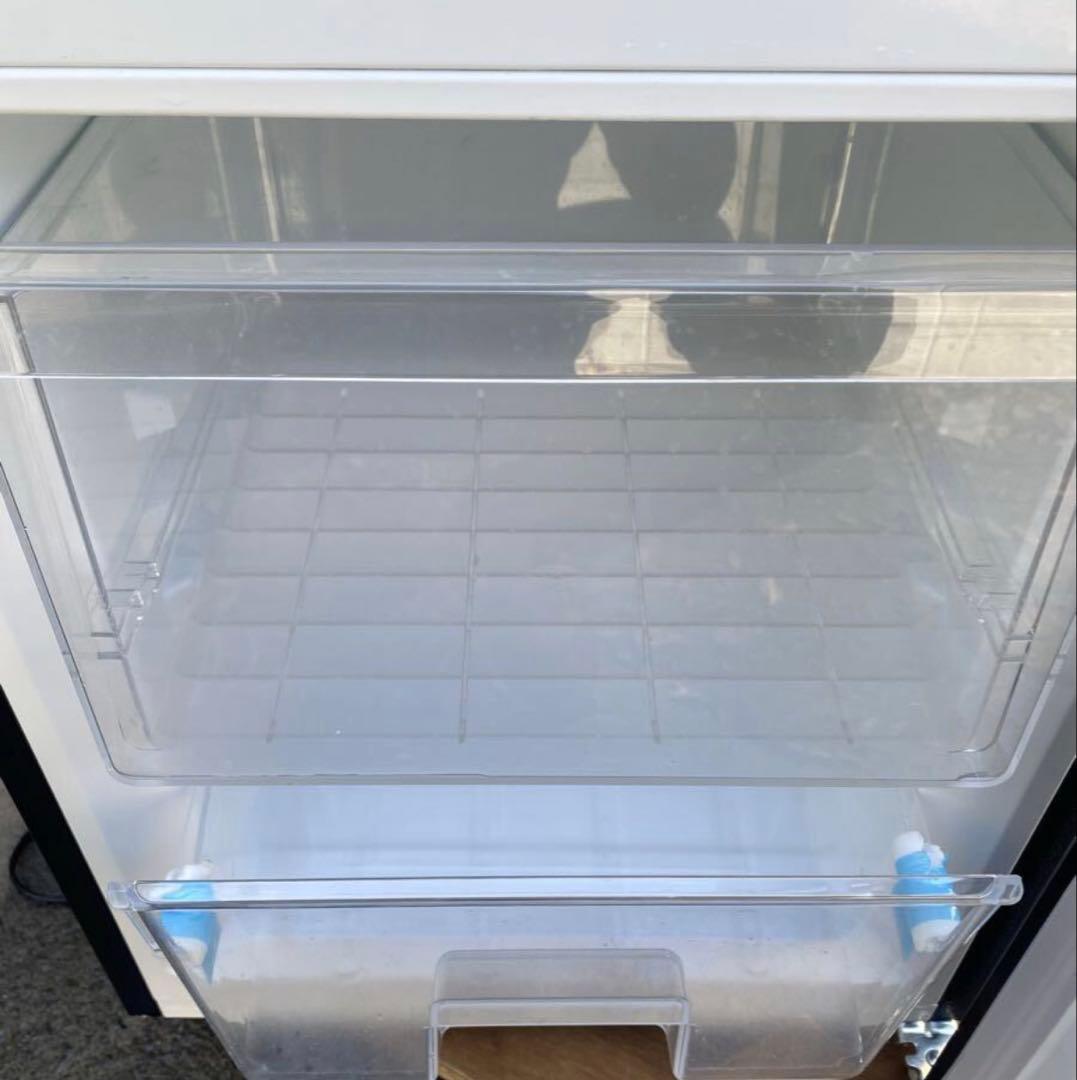 IRIS OHYAMA ノンフロン冷凍冷蔵庫 132L ブラック 2023年製