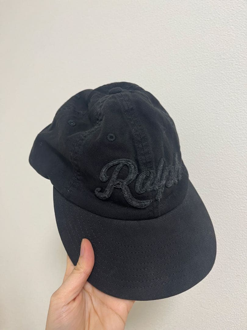 完売品　POLO RALPH LAUREN ヘリンボーン ボール キャップ 帽子