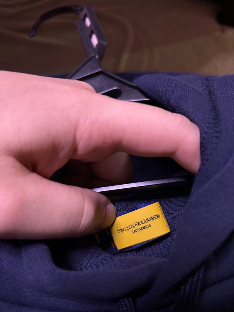 ポロ　ラルフローレン　パーカー　ネイビー　Lサイズ