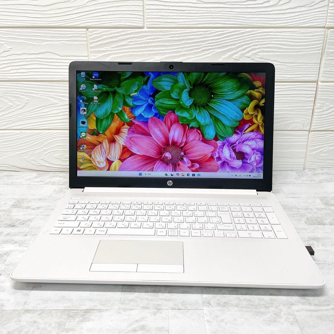 爆速SSD✨windows11 ノートパソコン✨フルHD カメラ DVD hp